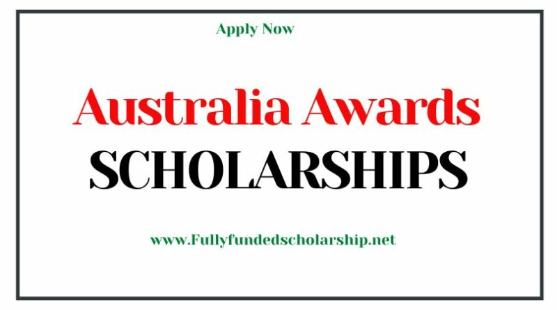 Australia Awards Scholarship 2025-2026