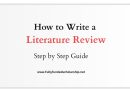 How to Write a Literature Review?
